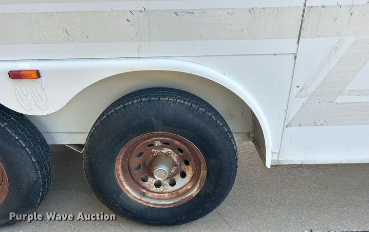 image for item DJ6343 2004 W-W Trailer  enclosed cargo trailer