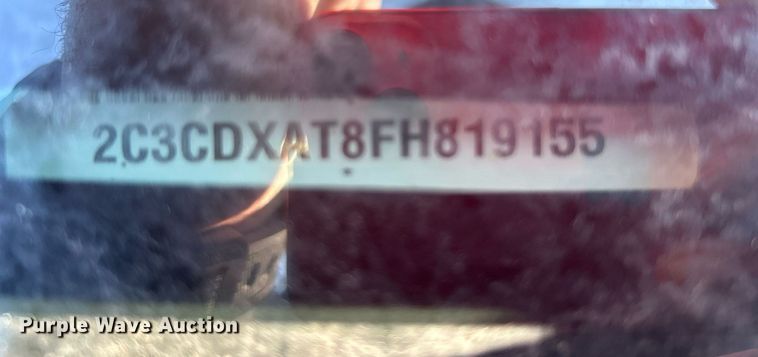 image for item DJ6344 2015 Dodge Charger Police