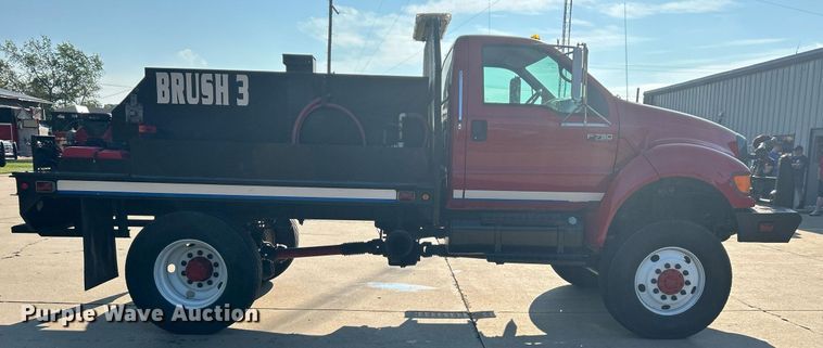 image for item DJ6345 2007 Ford F750 Super Duty XL  brush fire truck