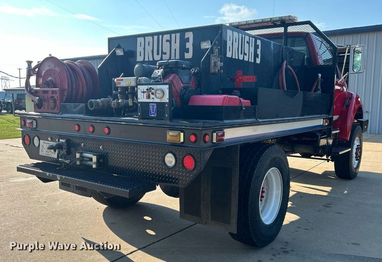 image for item DJ6345 2007 Ford F750 Super Duty XL  brush fire truck