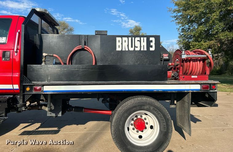 image for item DJ6345 2007 Ford F750 Super Duty XL  brush fire truck