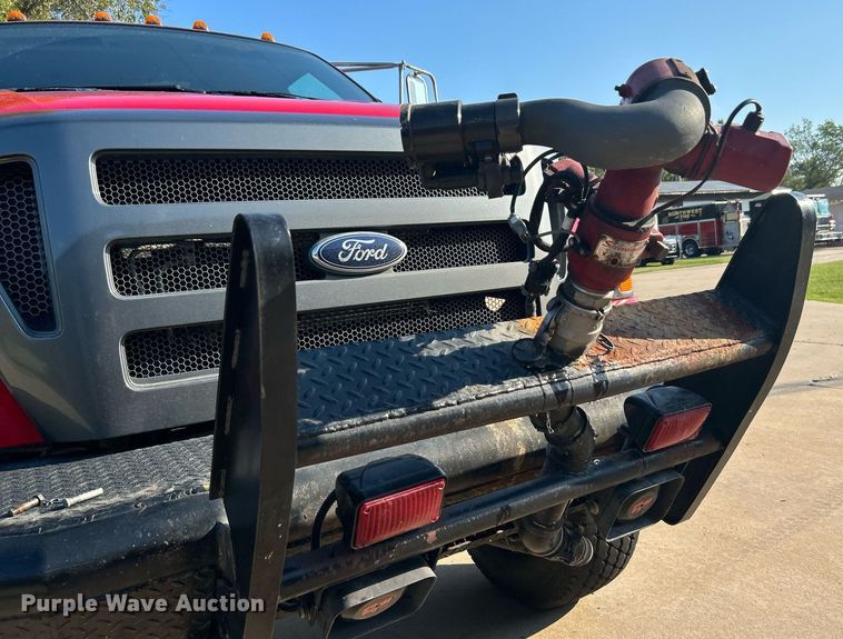 image for item DJ6345 2007 Ford F750 Super Duty XL  brush fire truck