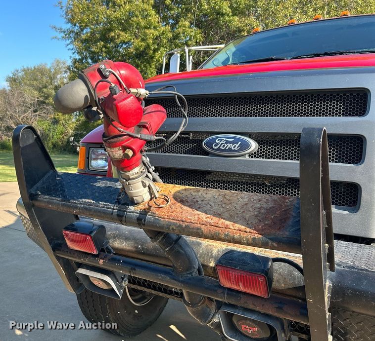 image for item DJ6345 2007 Ford F750 Super Duty XL  brush fire truck