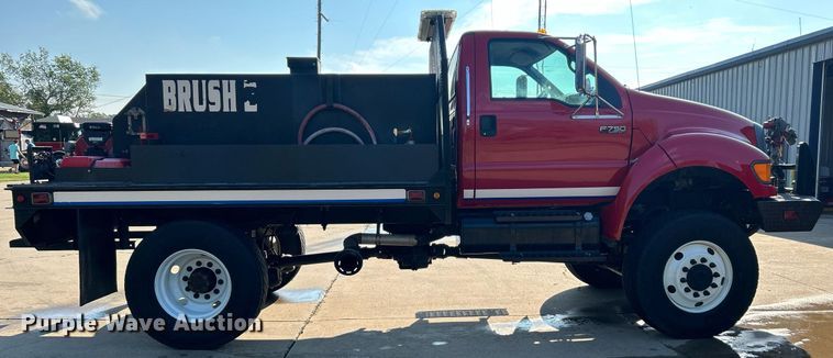 image for item DJ6346 2007 Ford F750 Super Duty XL  brush fire truck