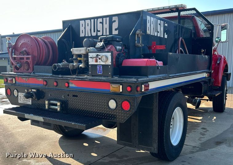 image for item DJ6346 2007 Ford F750 Super Duty XL  brush fire truck