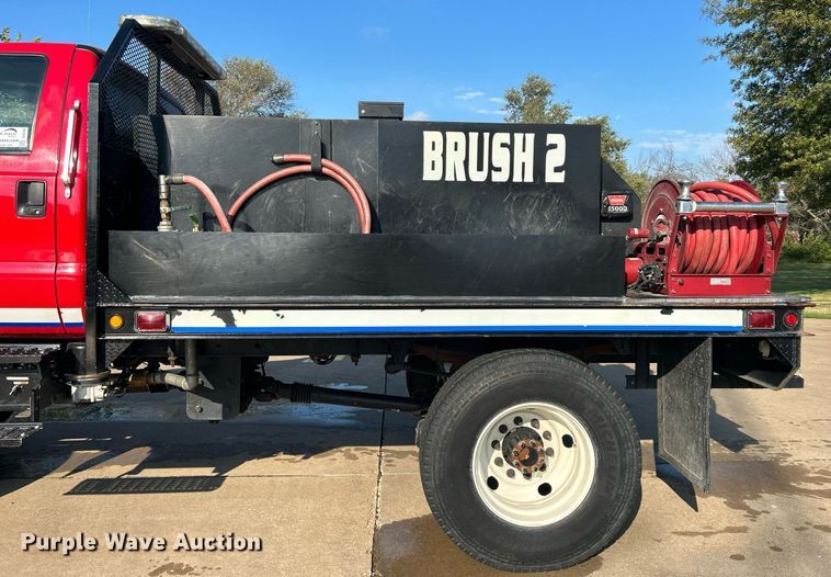 image for item DJ6346 2007 Ford F750 Super Duty XL  brush fire truck