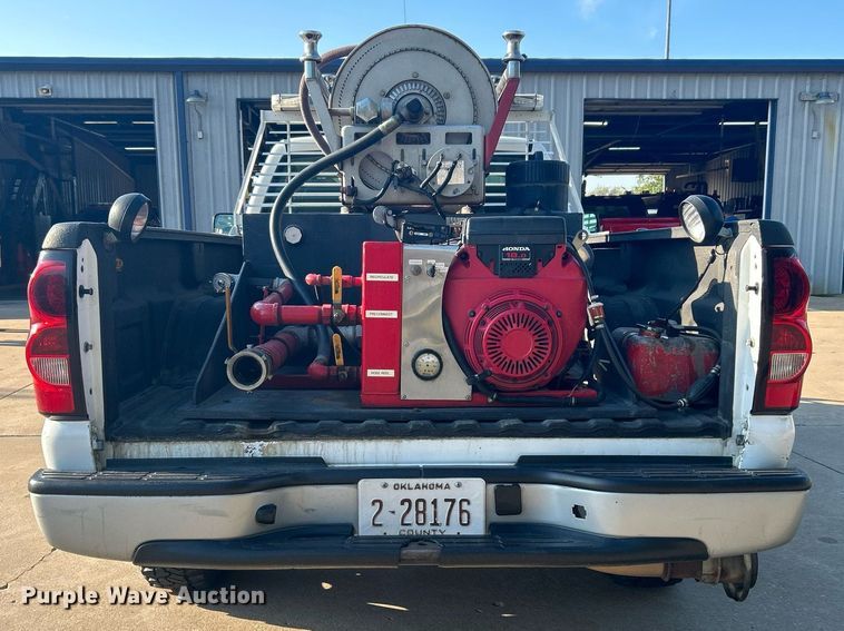 2005 Chevrolet Silverado 2500HD pickup truck in Oologah, OK Item DJ6347 for sale Purple Wave