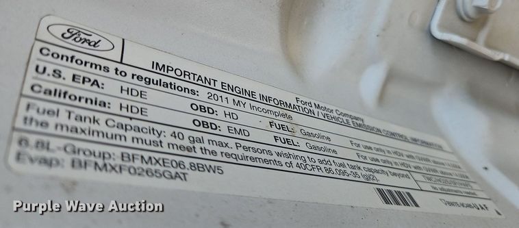 image for item DK1101 2011 Ford F550 Super Duty XL  bucket truck