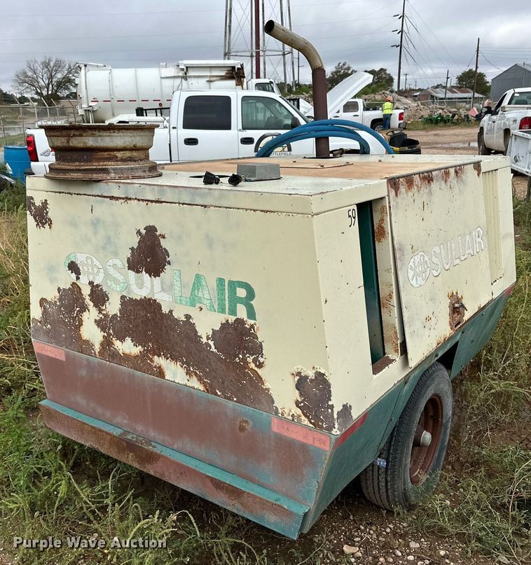 image for item DK2536 Sullair 185GPQ F0 2W  air compressor