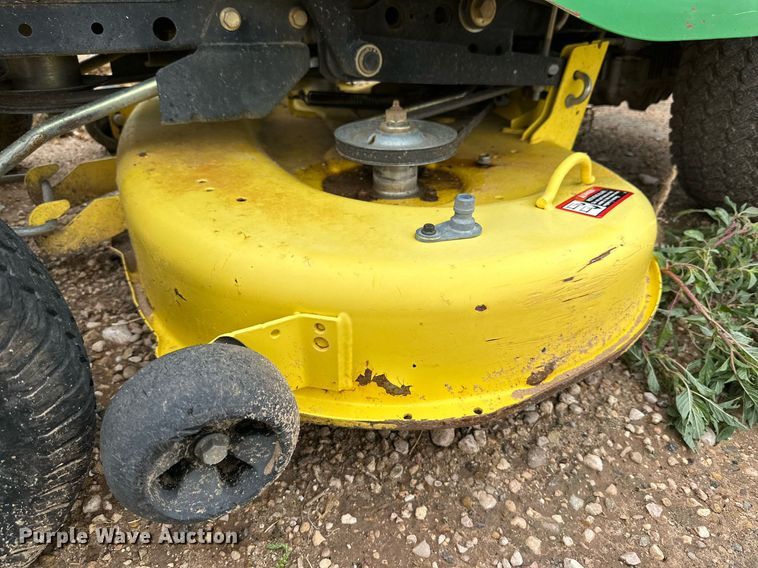 image for item DK2537 2006 John Deere X300  lawn mower