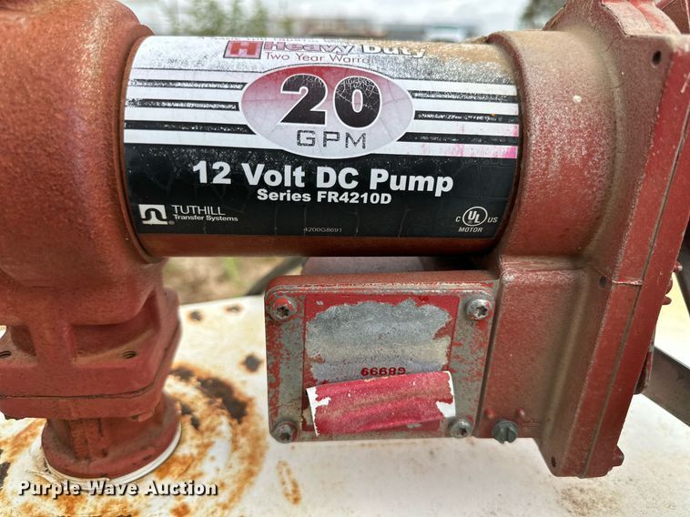 image for item DK2542 Tradesman  L-shaped diesel tank