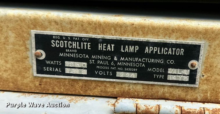 image for item DK2547 Scotchlite Heat Lamp Applicator