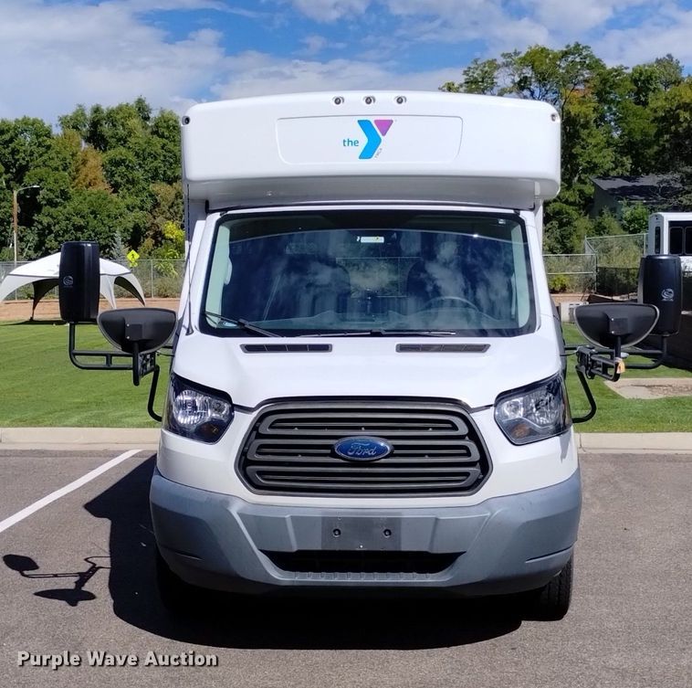 image for item DK8782 2017 Ford Transit  shuttle bus