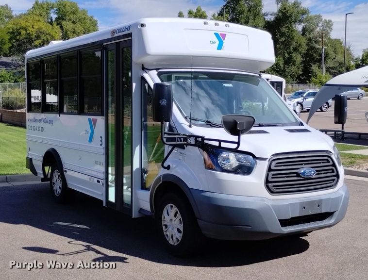 image for item DK8782 2017 Ford Transit  shuttle bus