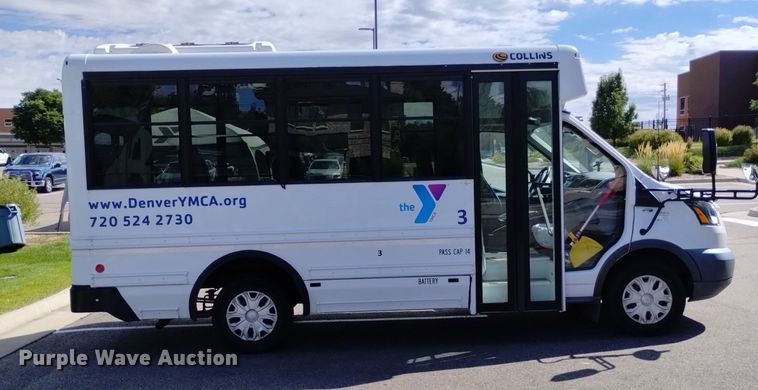 image for item DK8782 2017 Ford Transit  shuttle bus