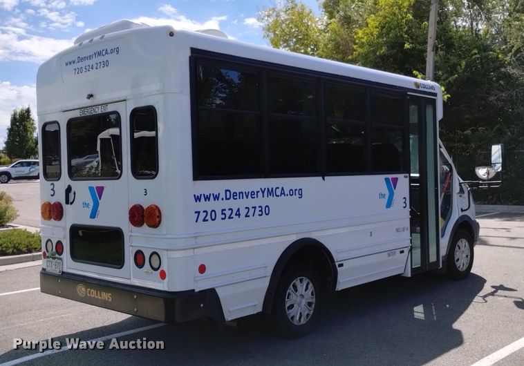 image for item DK8782 2017 Ford Transit  shuttle bus