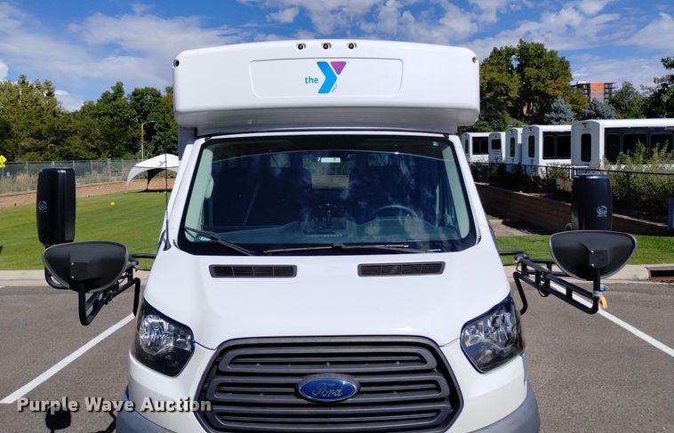 image for item DK8782 2017 Ford Transit  shuttle bus