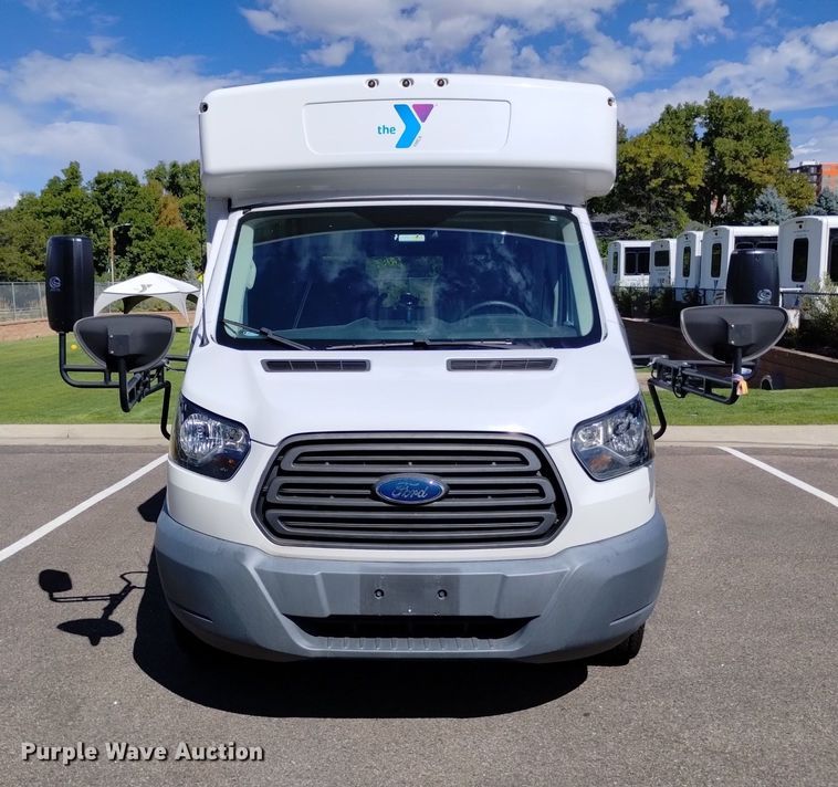 image for item DK8782 2017 Ford Transit  shuttle bus