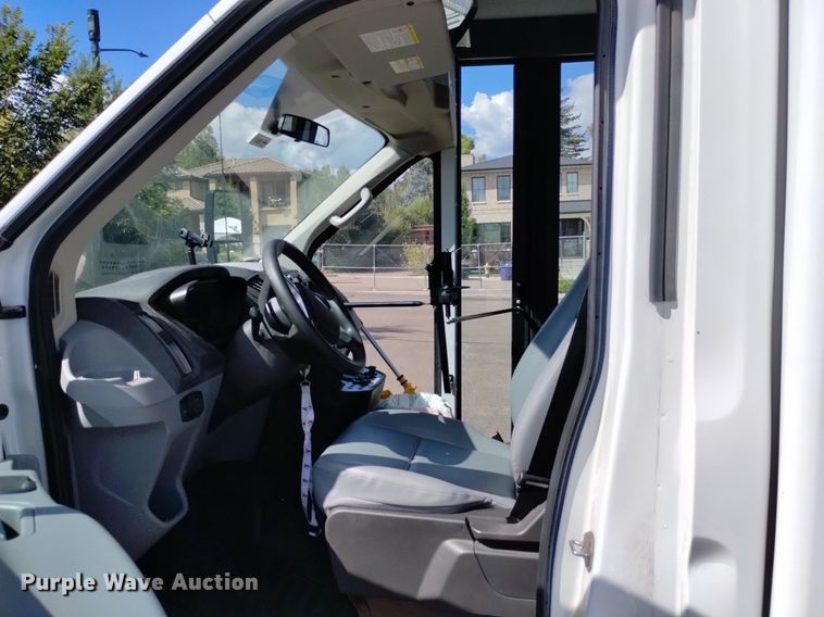 image for item DK8782 2017 Ford Transit  shuttle bus