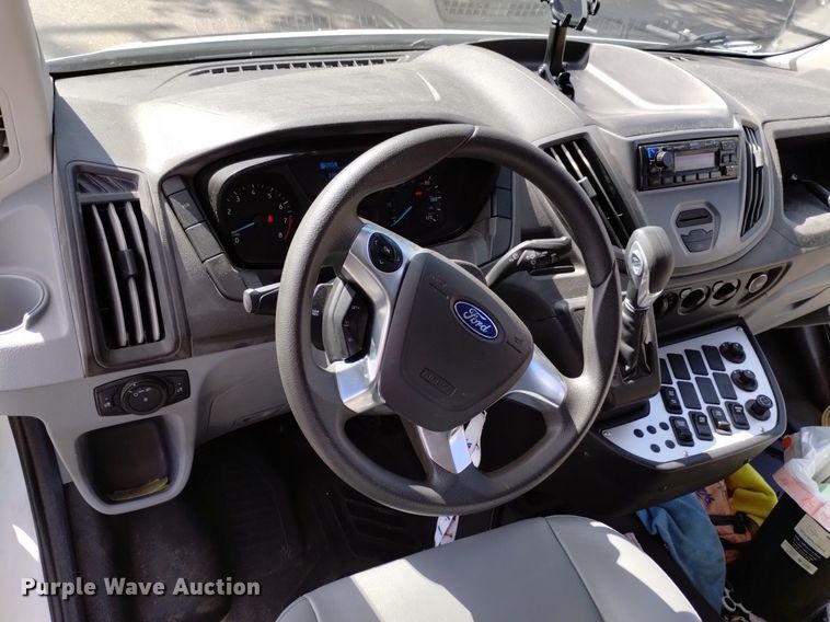 image for item DK8782 2017 Ford Transit  shuttle bus