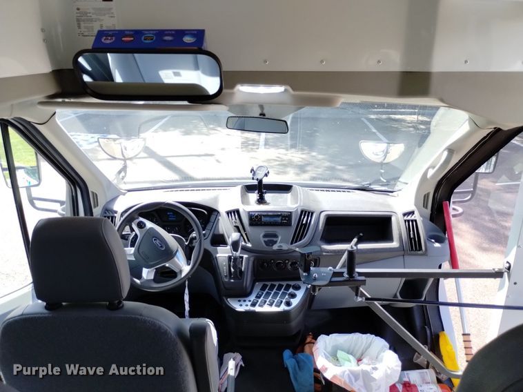 image for item DK8782 2017 Ford Transit  shuttle bus