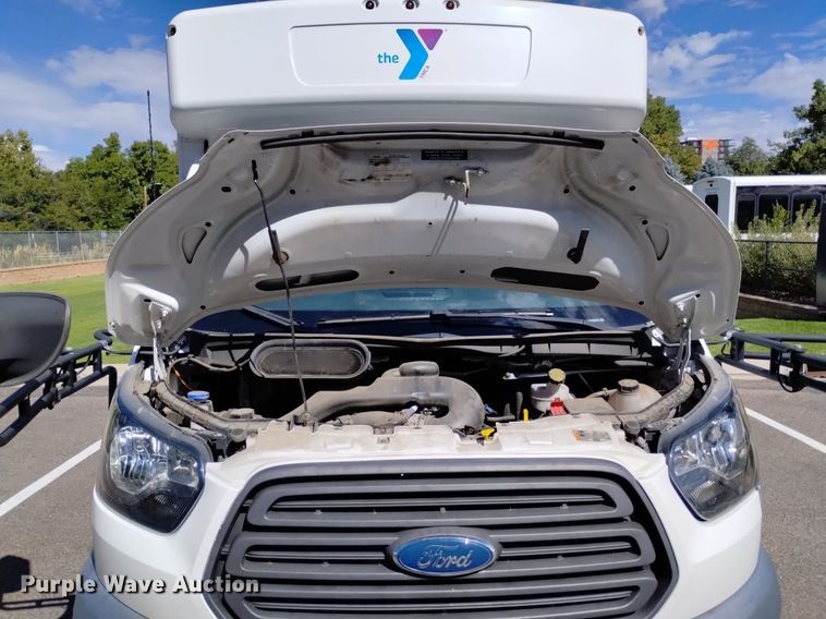 image for item DK8782 2017 Ford Transit  shuttle bus