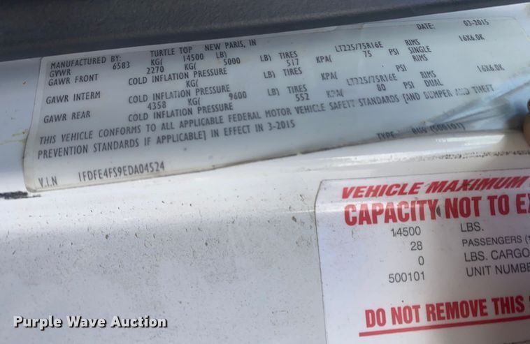 image for item DK8785 2015 Turtle Top  shuttle bus