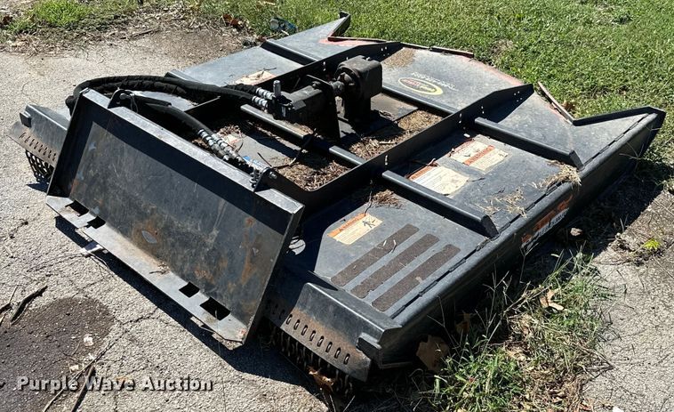 image for item DM6482 Quick Attach  72"W skid steer rotary mower