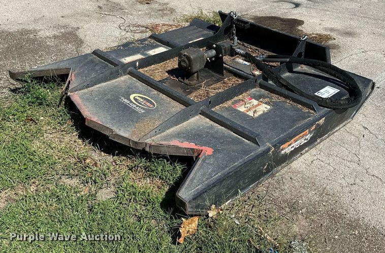 image for item DM6482 Quick Attach  72"W skid steer rotary mower