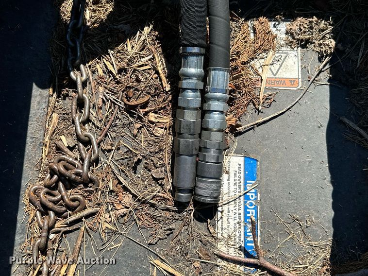 image for item DM6482 Quick Attach  72"W skid steer rotary mower