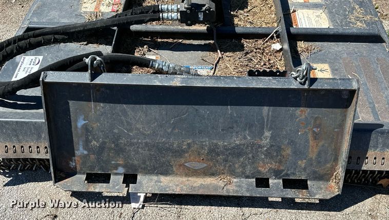 image for item DM6482 Quick Attach  72"W skid steer rotary mower