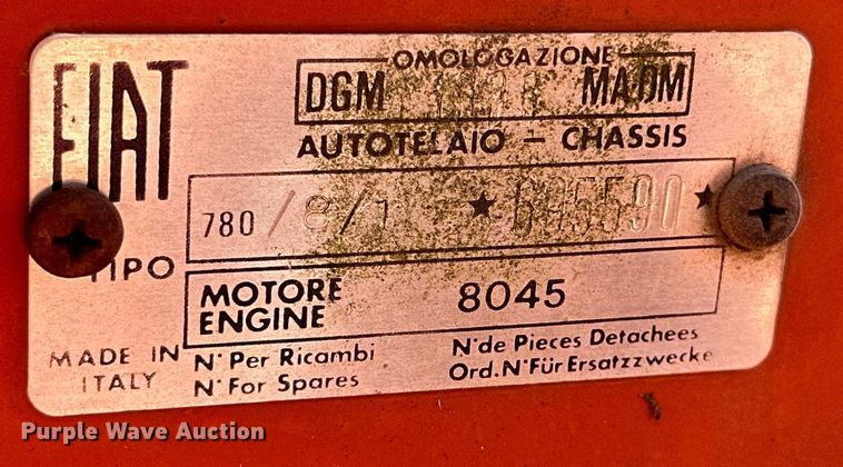 image for item DM6485 Fiat Hesston 780  tractor