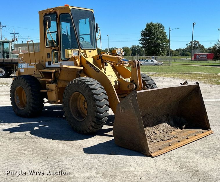 image for item DM6487 1993 Dresser 518  wheel loader