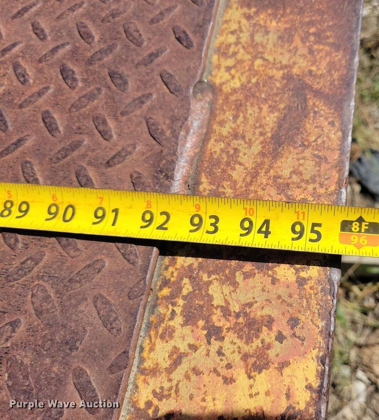 image for item DN4140 1989 Trail King  drop deck equipment trailer