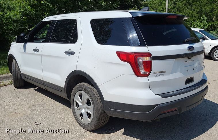 image for item DN8521 2018 Ford Explorer   Police Interceptor SUV