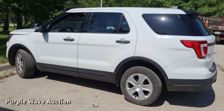 image for item DN8521 2018 Ford Explorer   Police Interceptor SUV