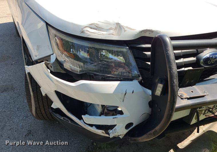 image for item DN8521 2018 Ford Explorer   Police Interceptor SUV