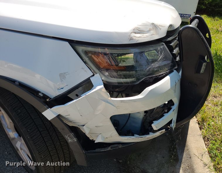 image for item DN8521 2018 Ford Explorer   Police Interceptor SUV