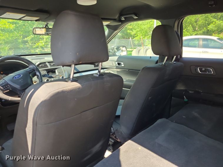 image for item DN8521 2018 Ford Explorer   Police Interceptor SUV