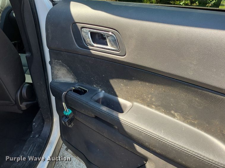 image for item DN8521 2018 Ford Explorer   Police Interceptor SUV