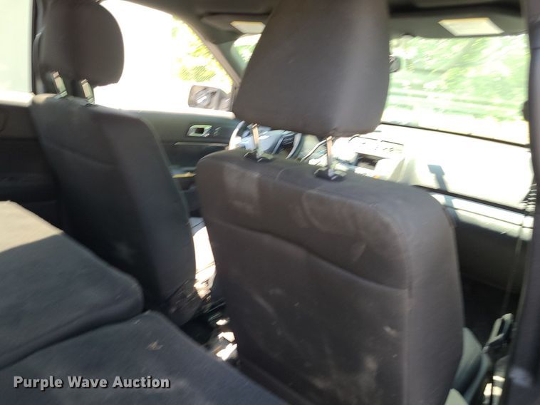 image for item DN8521 2018 Ford Explorer   Police Interceptor SUV