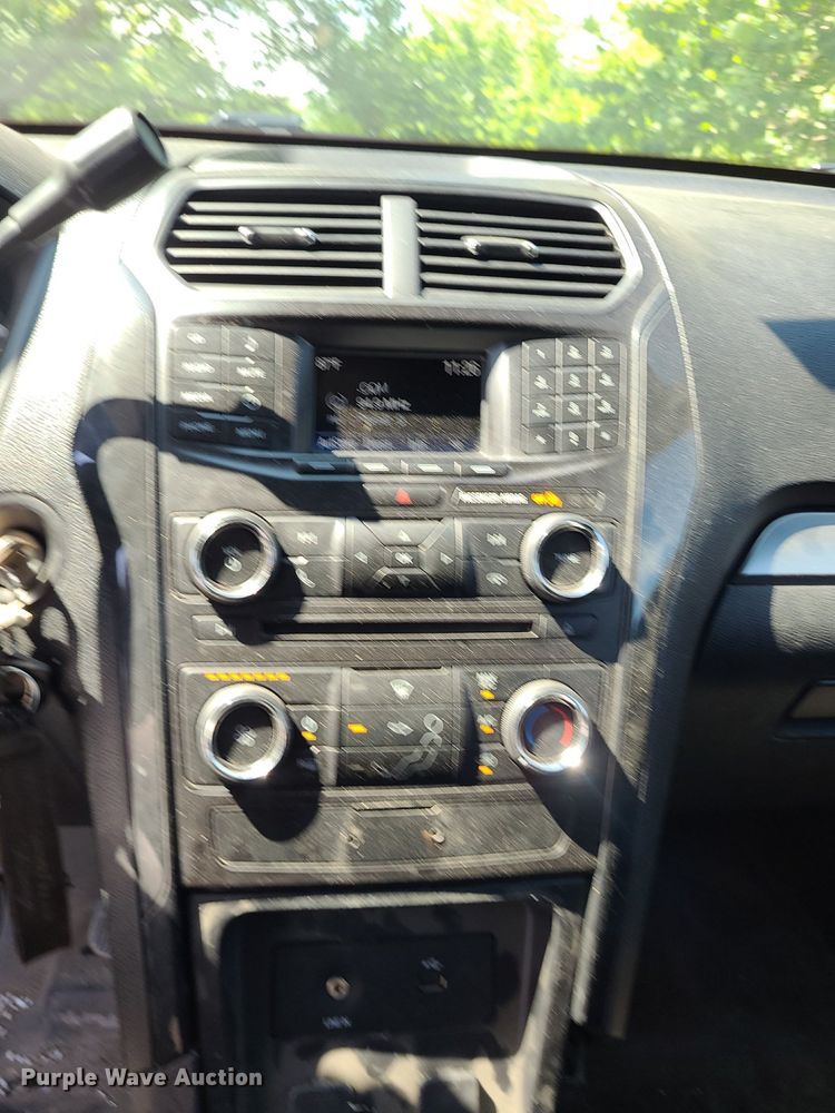 image for item DN8521 2018 Ford Explorer   Police Interceptor SUV