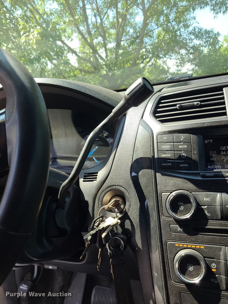 image for item DN8521 2018 Ford Explorer   Police Interceptor SUV