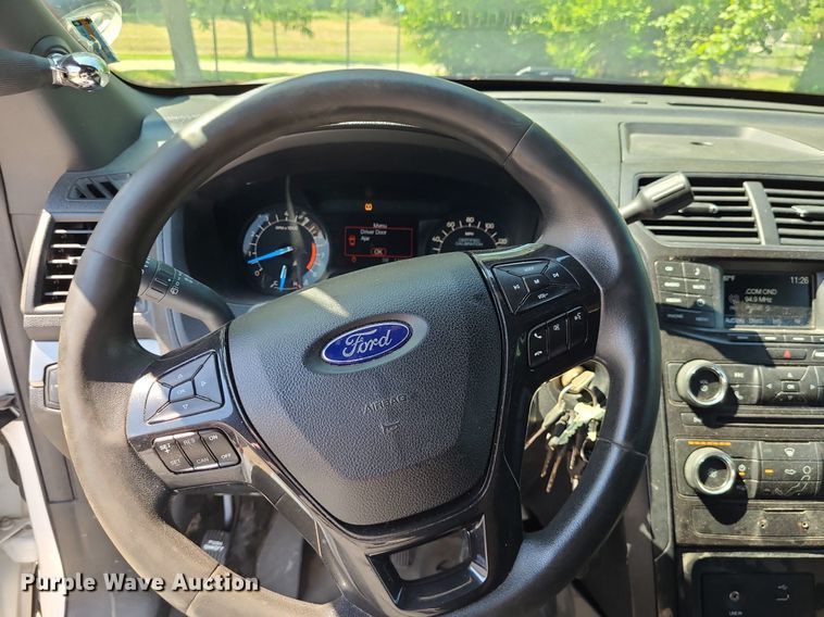 image for item DN8521 2018 Ford Explorer   Police Interceptor SUV