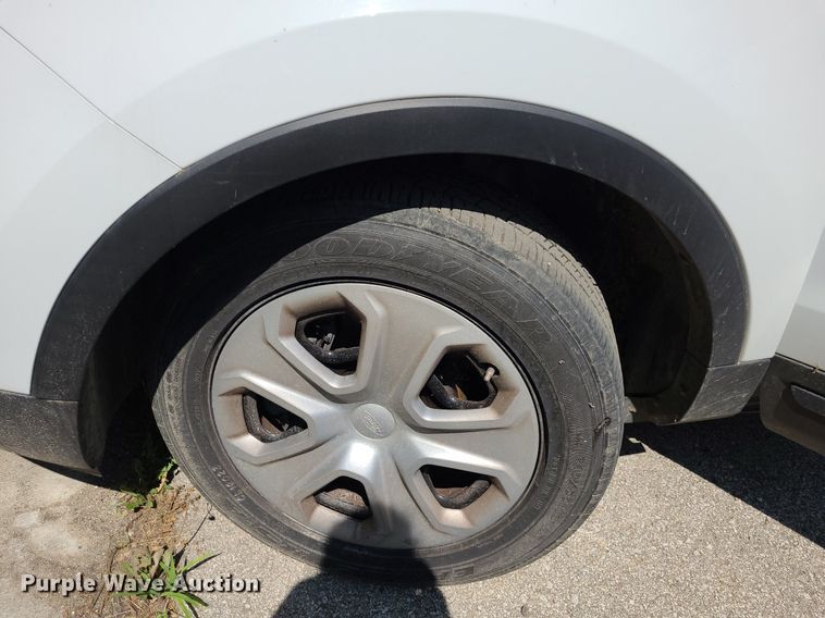 image for item DN8521 2018 Ford Explorer   Police Interceptor SUV