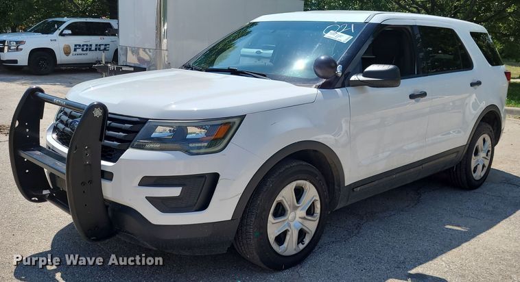image for item DN8523 2016 Ford Explorer  Police Interceptor SUV