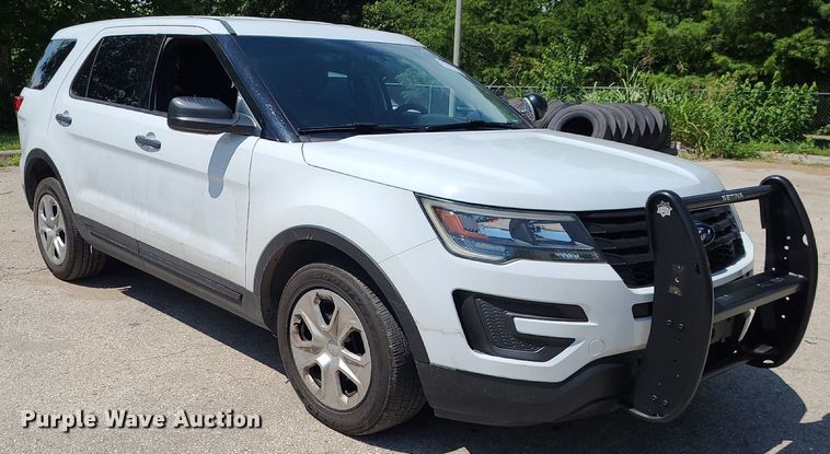 image for item DN8523 2016 Ford Explorer  Police Interceptor SUV