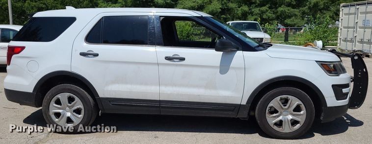 image for item DN8523 2016 Ford Explorer  Police Interceptor SUV