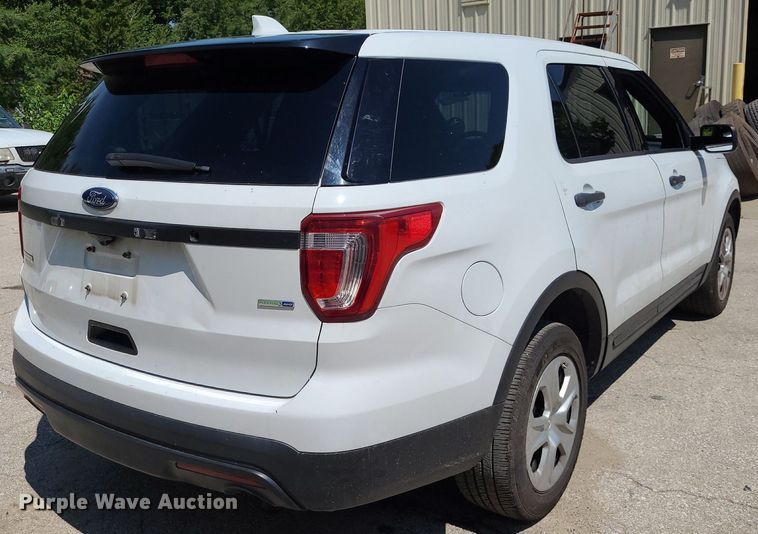 image for item DN8523 2016 Ford Explorer  Police Interceptor SUV