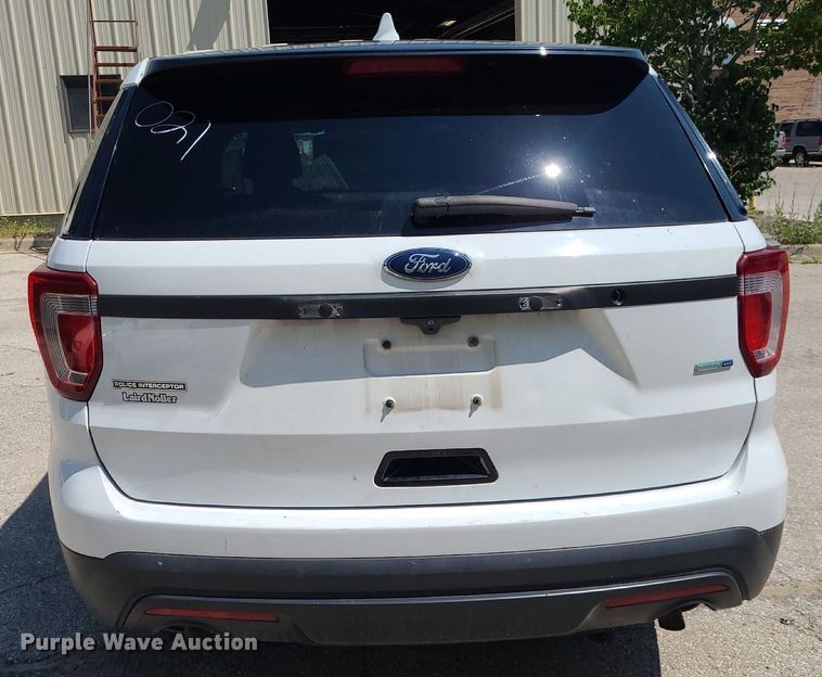 image for item DN8523 2016 Ford Explorer  Police Interceptor SUV